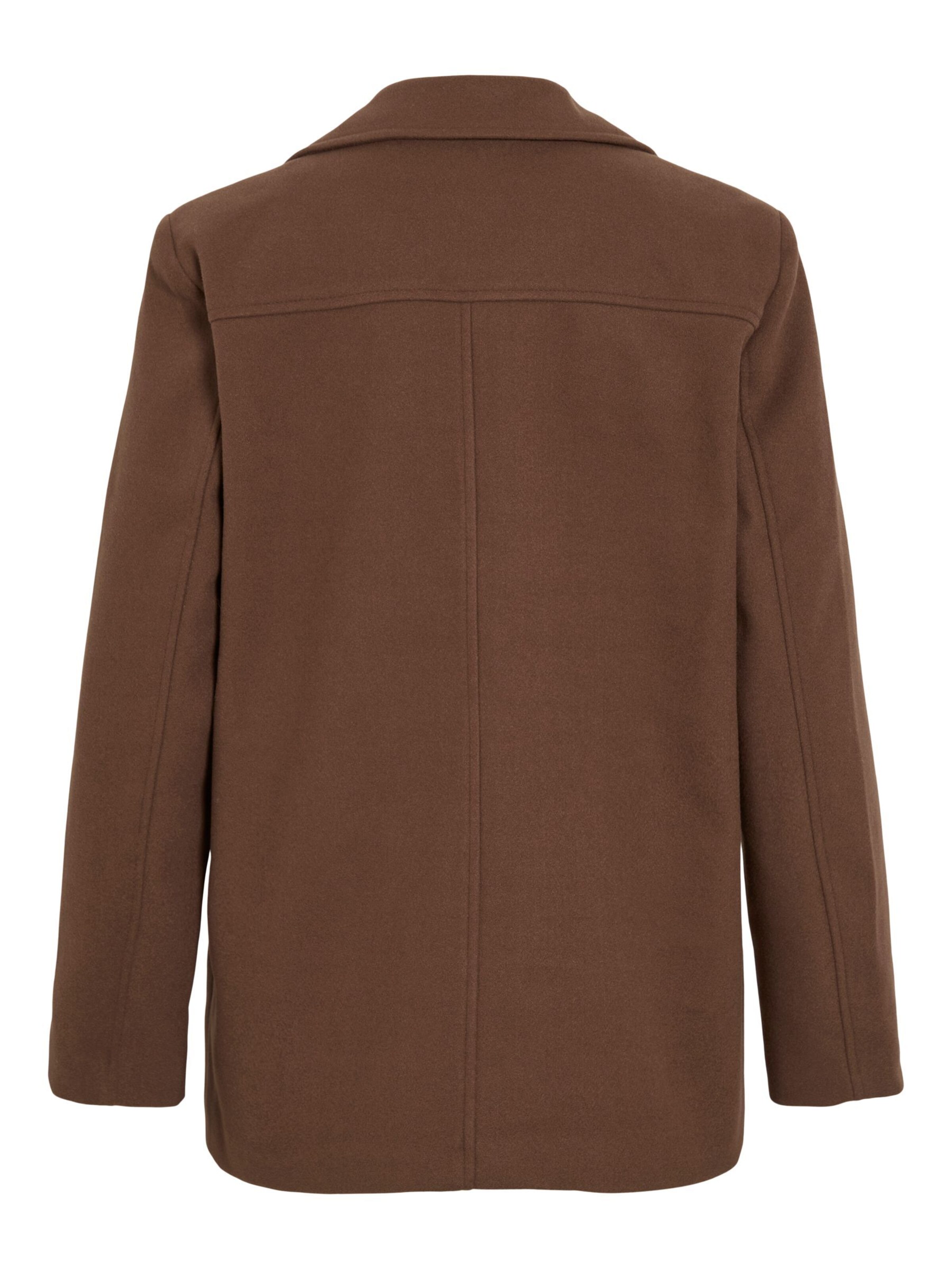 VILA Between-Seasons Coat in Brown