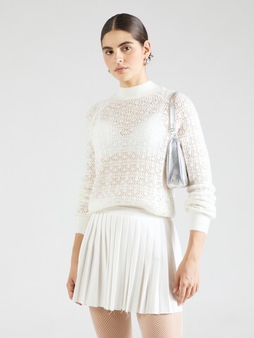 GUESS Sweater 'Kensley' in White: front