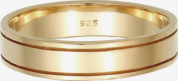 ELLI PREMIUM Ring 'Ehe, Basic' in Gold: predná strana