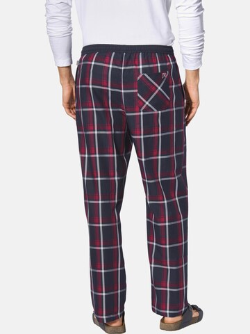 Jan Vanderstorm Pyjamabroek 'Rawald' in Blauw