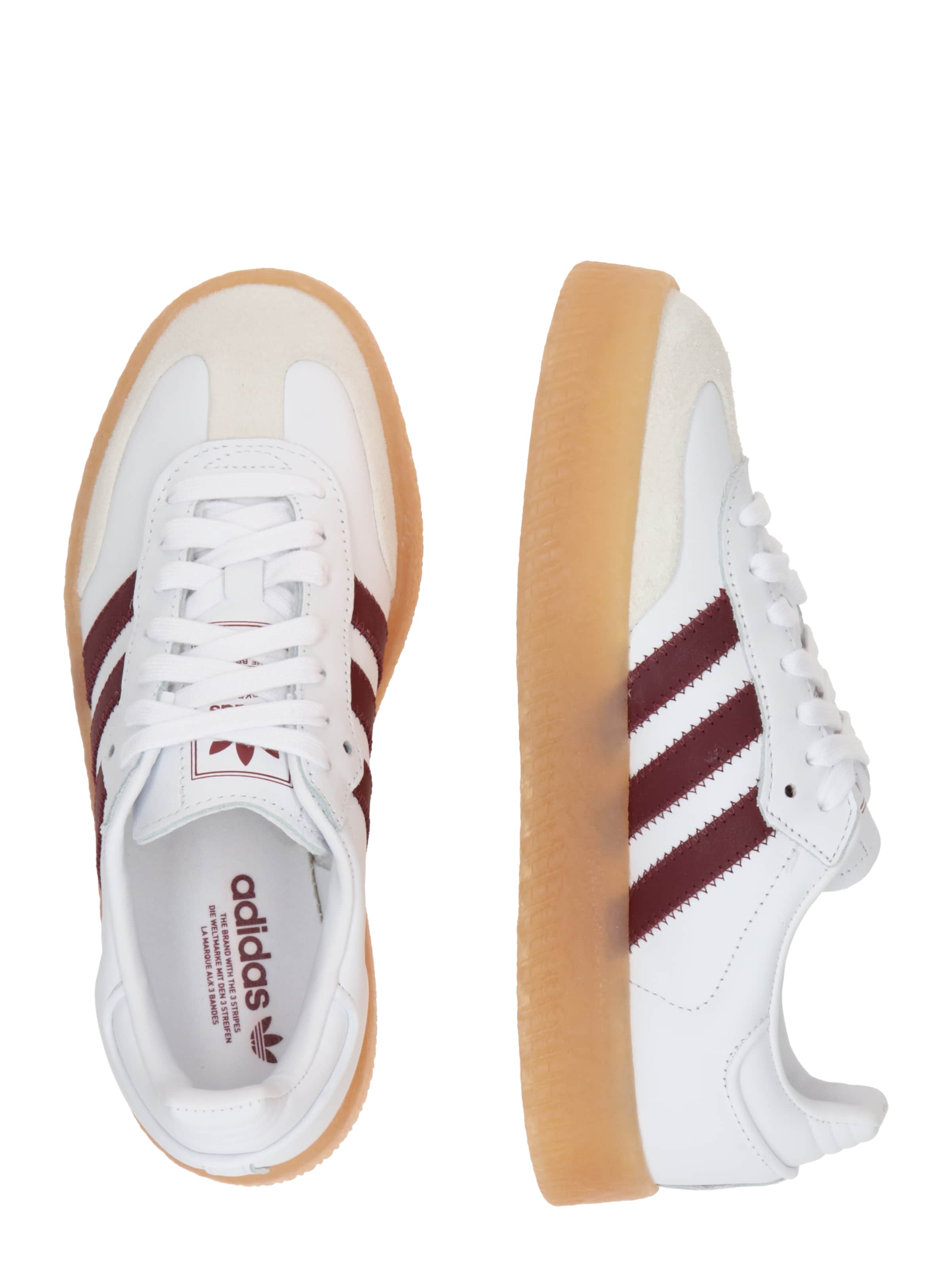 ADIDAS ORIGINALS Sneaker low 'Sambae' i hvid