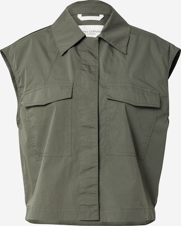 Marc O'Polo Vest in Green: front