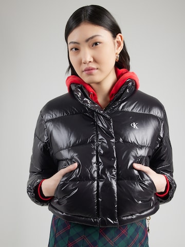 Giacca invernale di Calvin Klein Jeans in nero: frontale