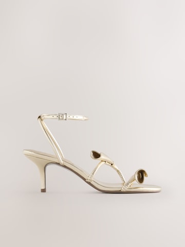 Sandalo con cinturino 'Forever Comfort' di Next in oro