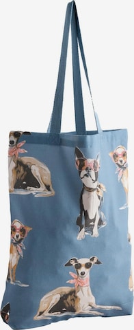 Next Ostoskassi värissä sininen: etupuoli