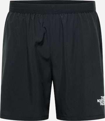 THE NORTH FACE - regular Pantalón deportivo 'SUNRISER' en negro: frente