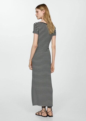 MANGO Jurk 'Venice' in Zwart