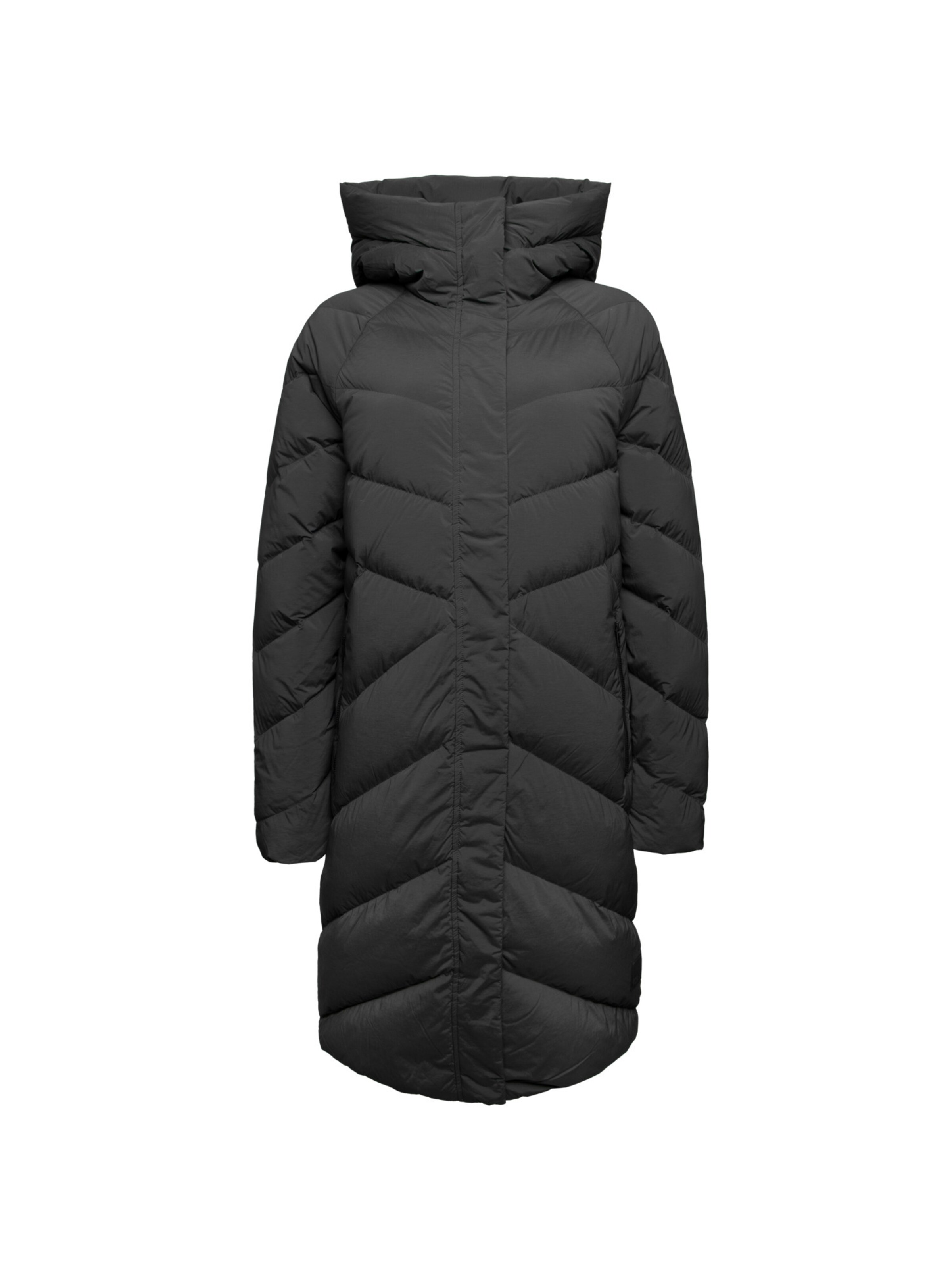 Cappotto outdoor 'Marienplatz' di JACK WOLFSKIN in nero: frontale