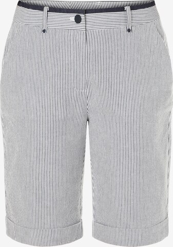 Coupe slim Pantalon 'SORO' TATUUM en gris : devant