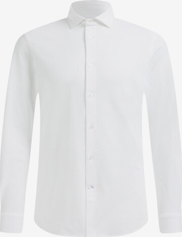 Slim fit Camicia di WE Fashion in bianco: frontale