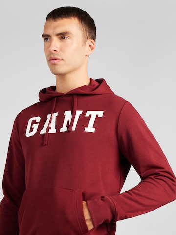 GANT - Sweatshirt em vermelho