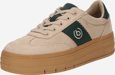 bugatti Sneaker in beige / dunkelgrün, Produktansicht
