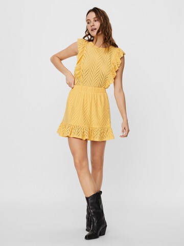 VERO MODA - Falda 'LEAH' en amarillo