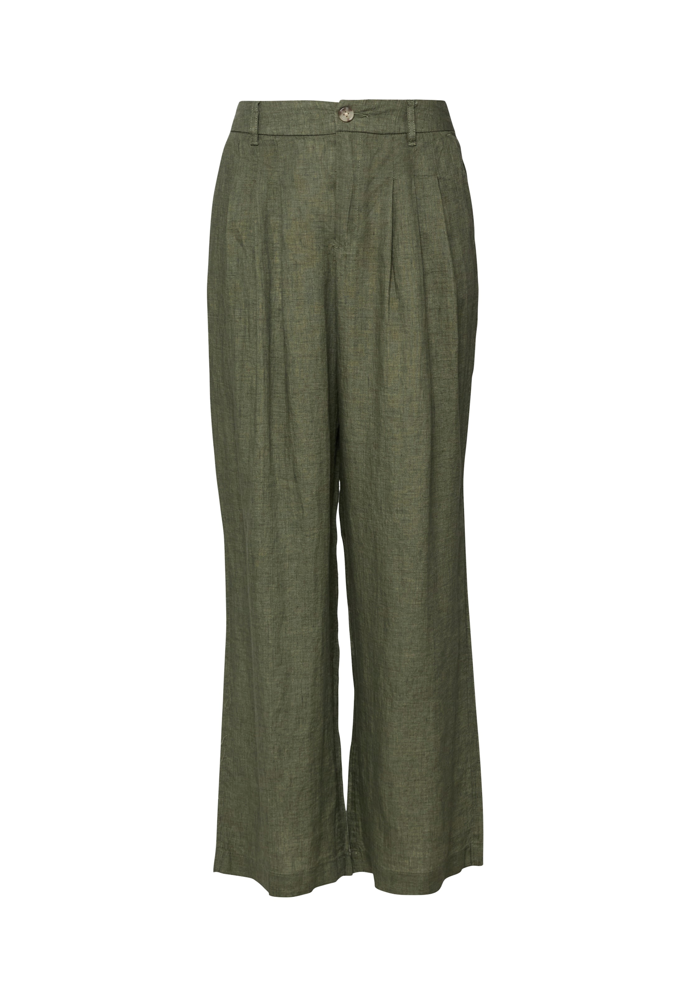 Pantalon à pince s.Oliver en vert : devant