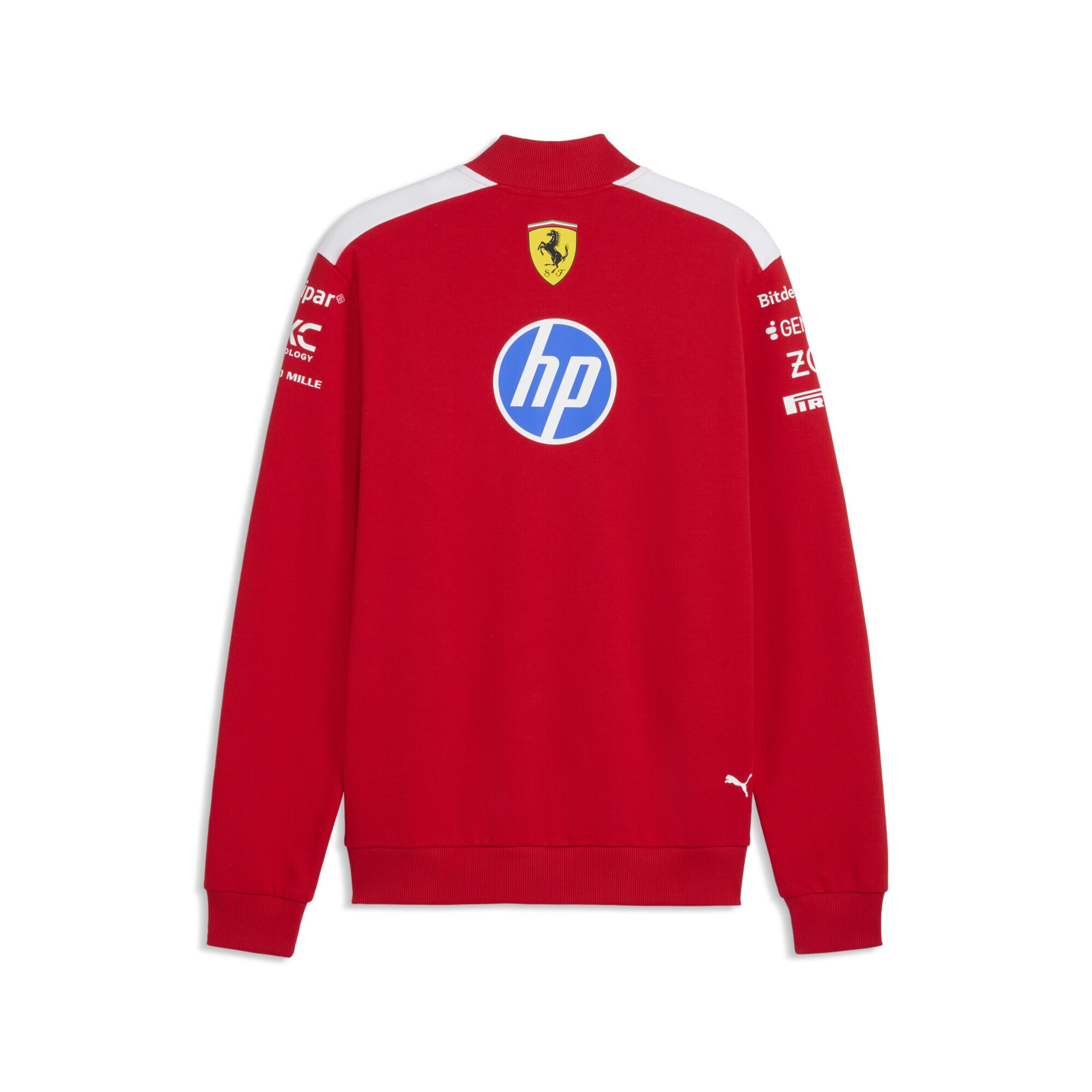 PUMA Sportsweatvest 'Scuderia Ferrari HP Replica T7' in Rood