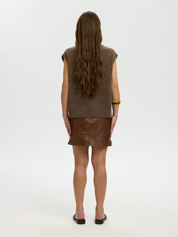 SELECTED Sweater 'SLWLULU' in Brown
