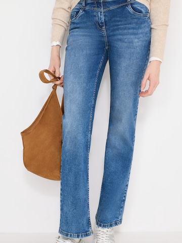 CECIL Slimfit Jeans 'Toronto' in Blau: Vorderseite