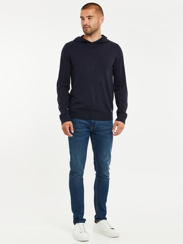 Threadbare Pullover 'Ravensdale' in Blau