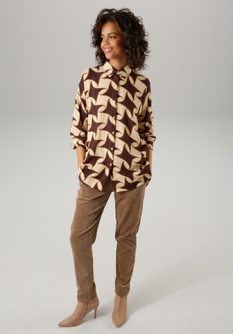 Aniston CASUAL Blouse in Beige