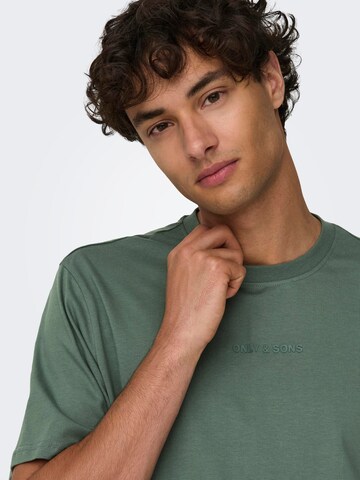 Only & Sons Shirt 'MAX' in Groen
