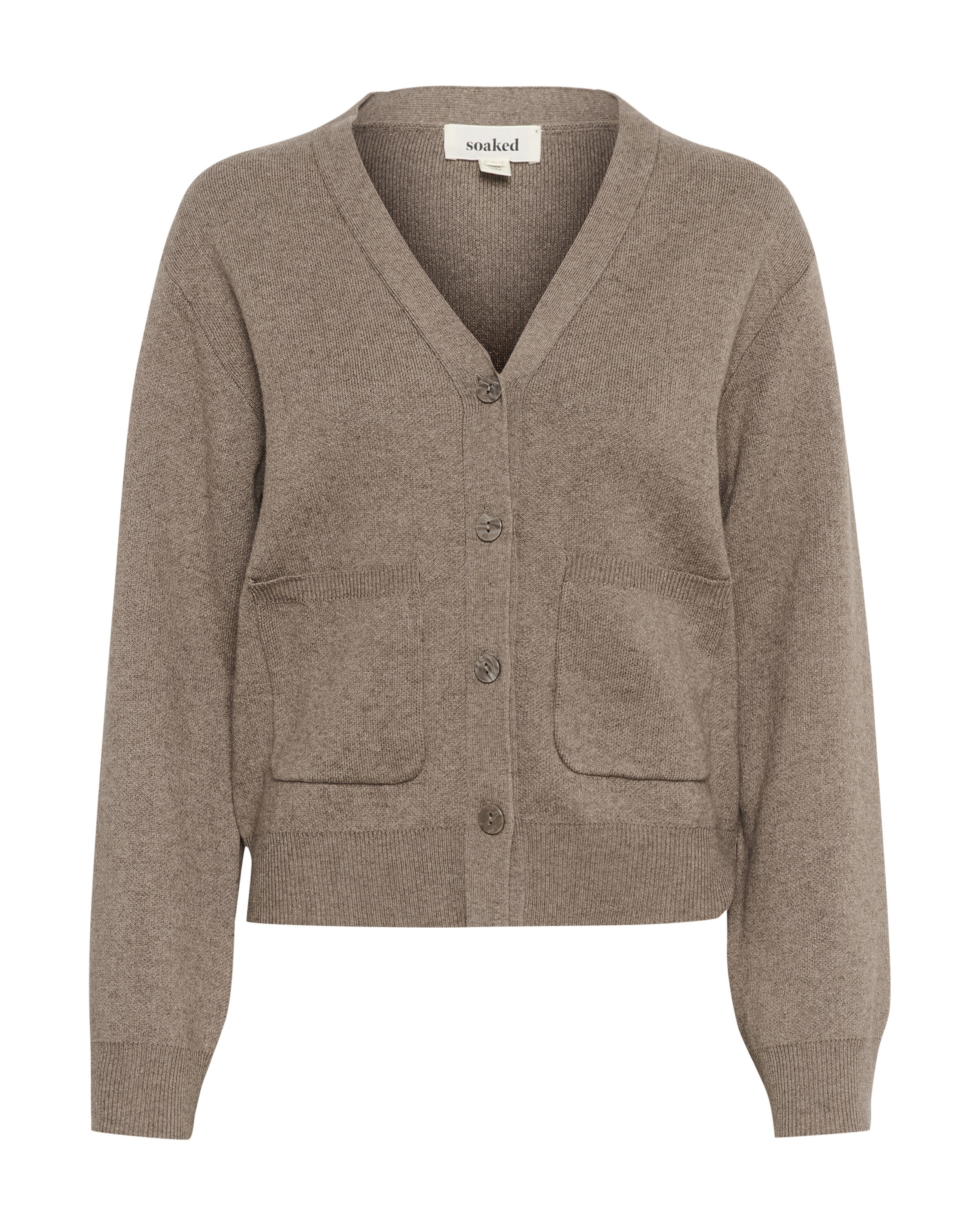SOAKED IN LUXURY Cardigan 'SLCalisa' i beige: forside