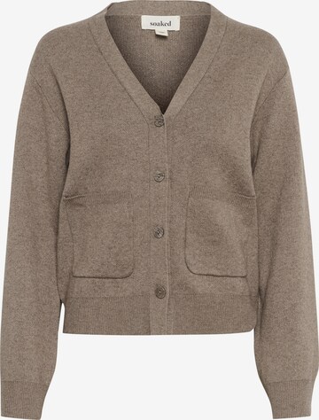 SOAKED IN LUXURY Cardigan 'SLCalisa' i beige: forside
