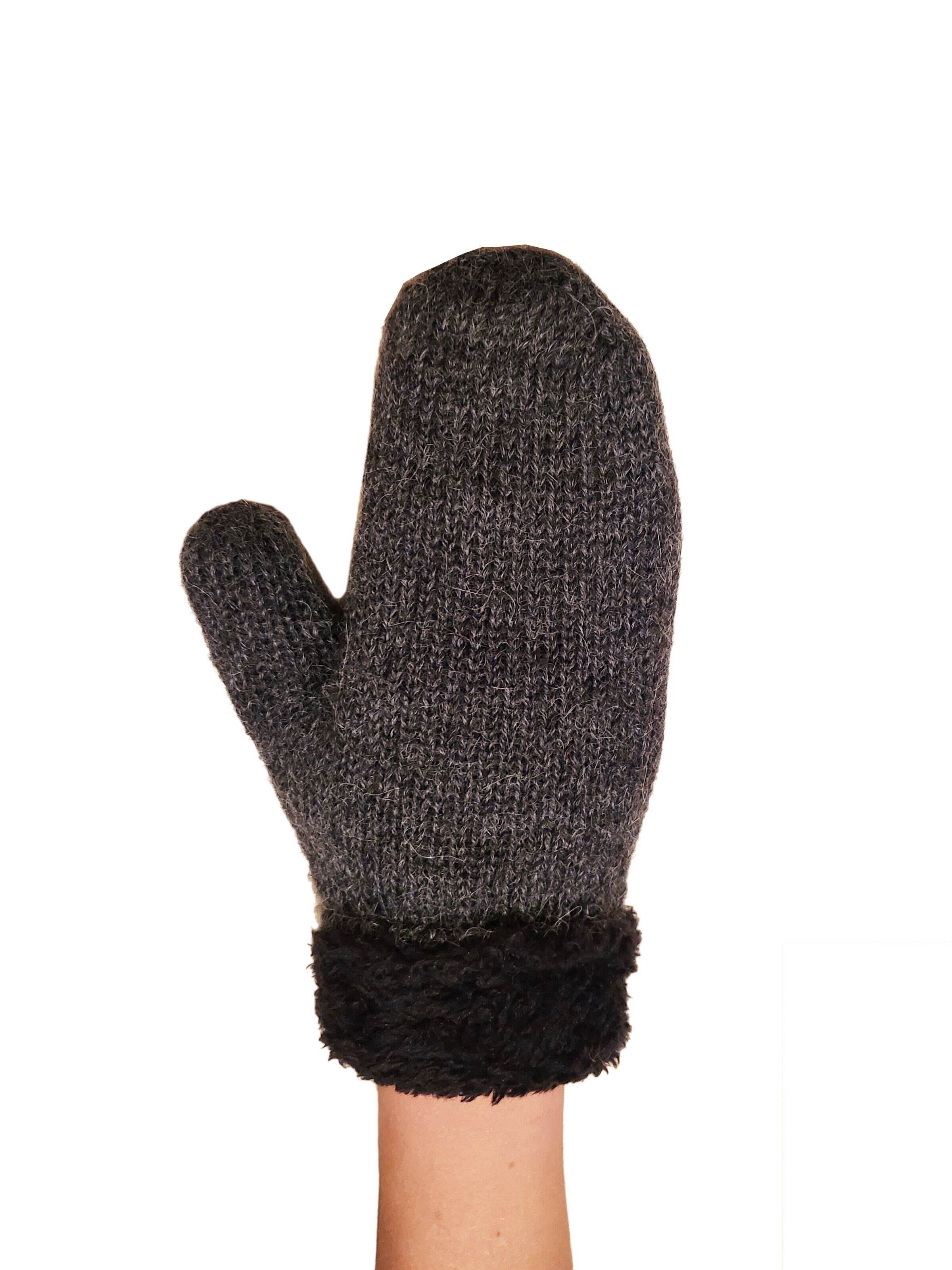 Posh Gear Mittens 'Guantiforaggio' in Grey