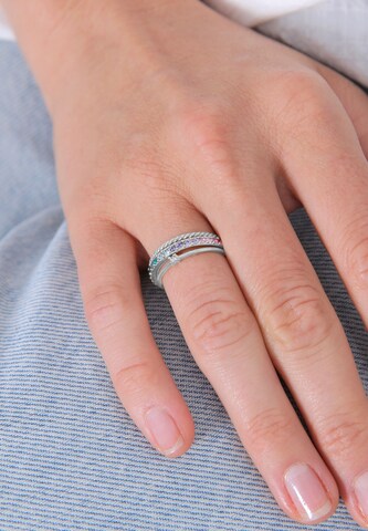 ELLI Ring i silver: framsida