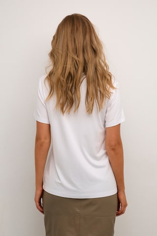 T-shirt 'Elin' Kaffe en blanc