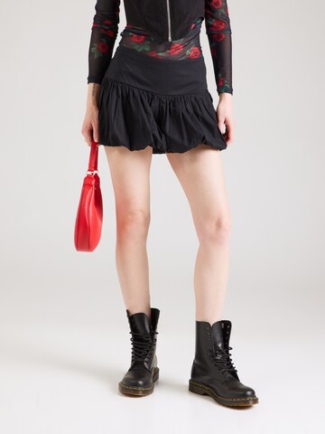 Gonna di HOLLISTER in nero: frontale