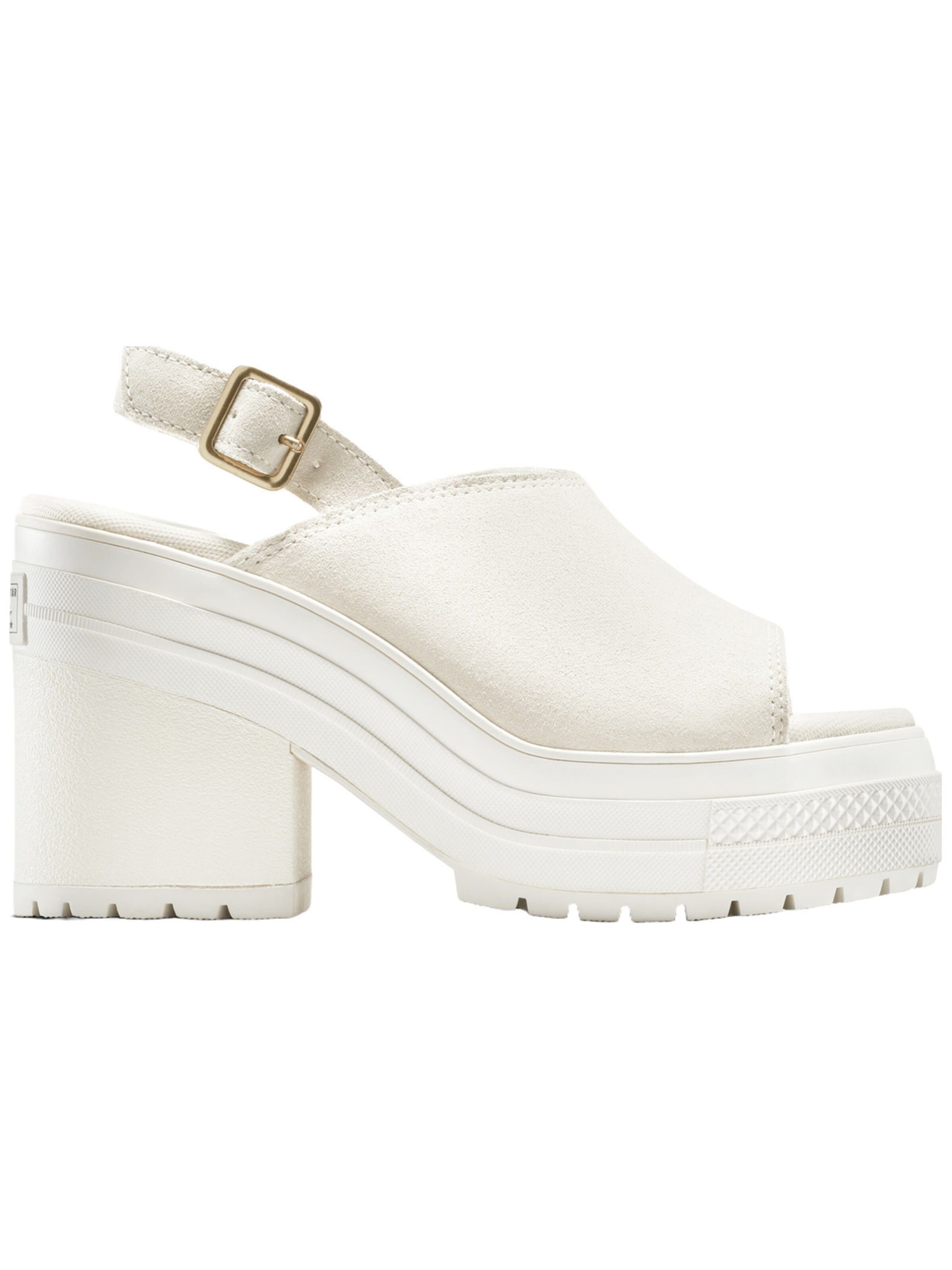 CONVERSE - Sandalias 'Converse Chuck 70 De Luxe Heel Mule' en beige: frente