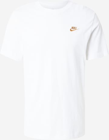 Nike Sportswear Regular fit Póló 'Club' - fehér: elől