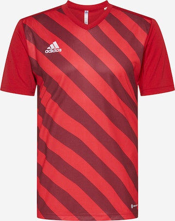 ADIDAS SPORTSWEAR Performance Shirt 'Entrada 22' in Red: front