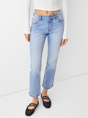 Bershka regular Jeans i blå