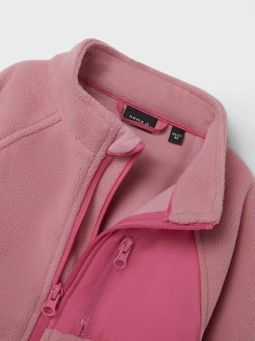 NAME IT Fleece jacket in Pink
