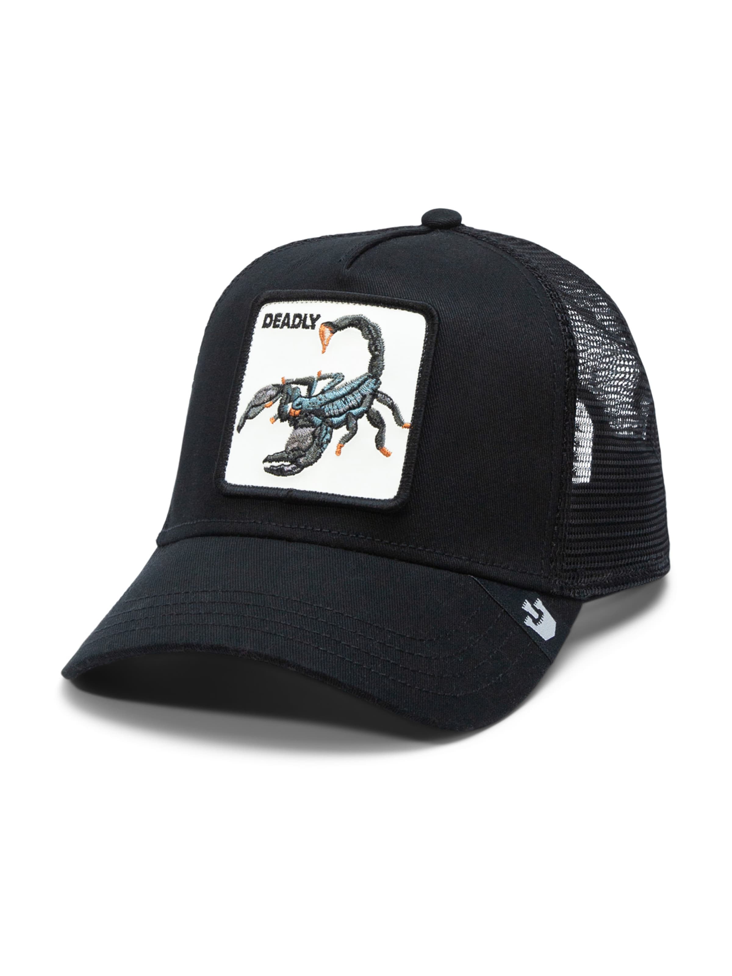 GOORIN Bros. Hætte 'The Deadliest Scorpion' i sort: forside