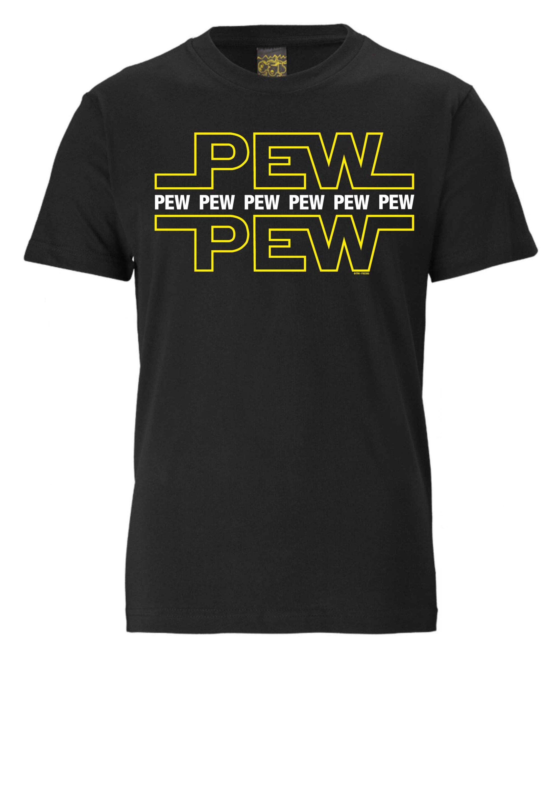 LOGOSHIRT Shirt in Black: front