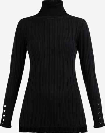 DreiMaster Klassik Pullover 'Iridia' in Schwarz: predná strana