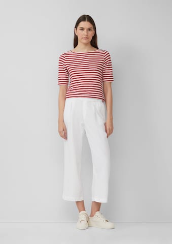 s.Oliver Wide Leg Hose in Weiß