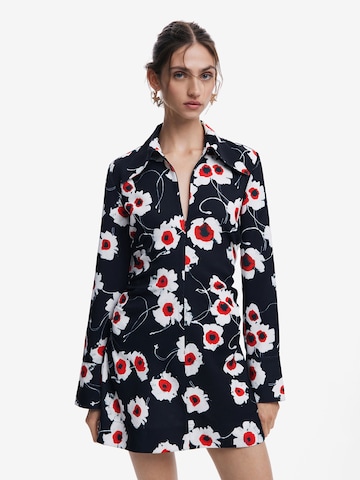 Desigual Shirt dress in Black: front