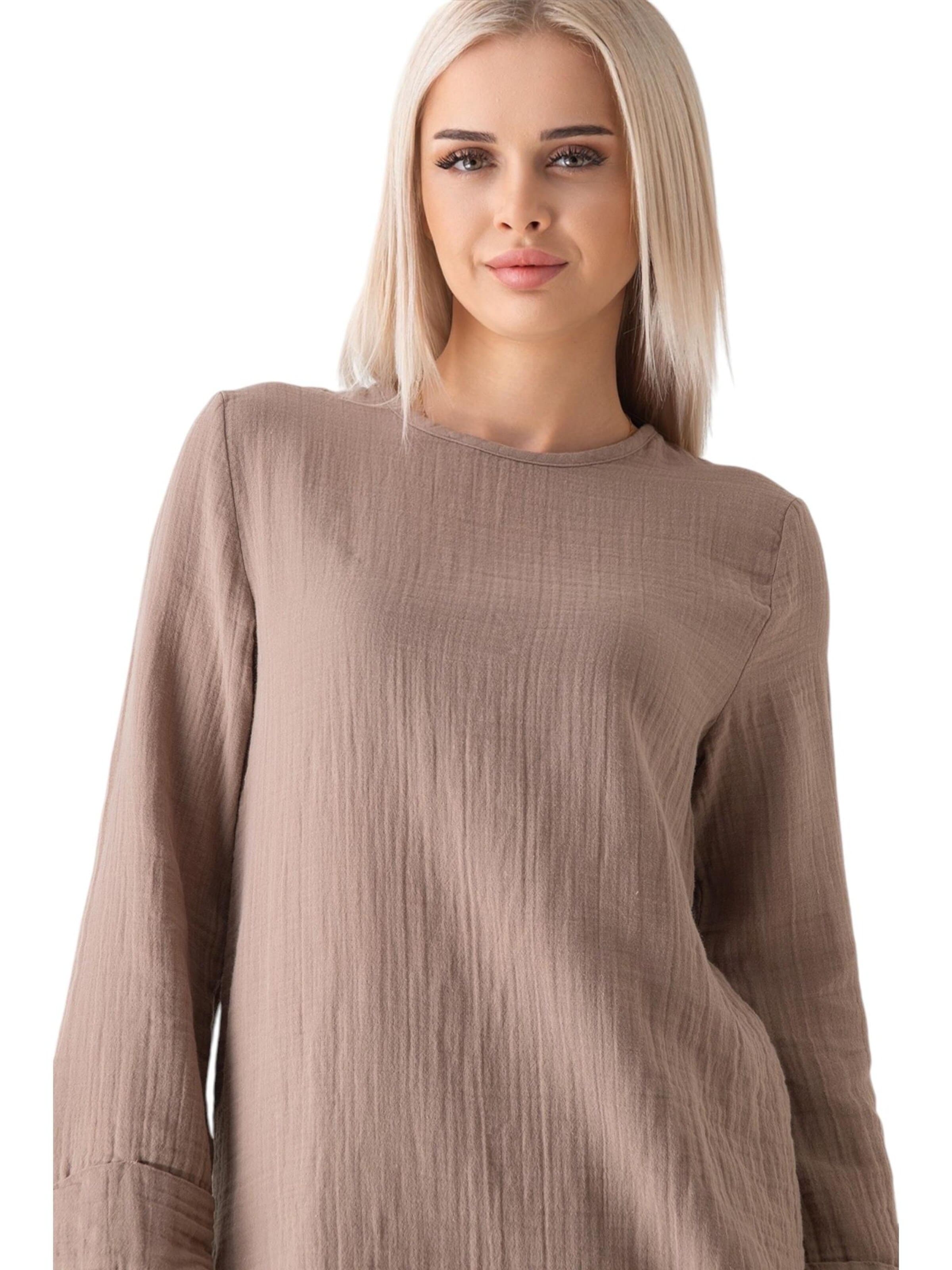 Tenue d'intérieur 'Ayda Modest' WENOR en beige