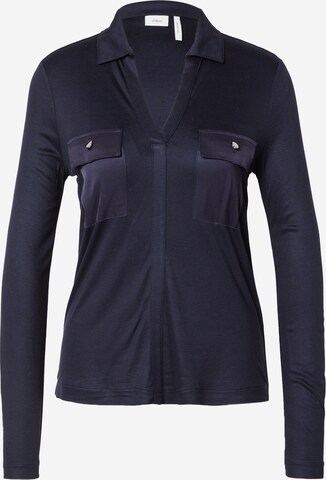 s.Oliver BLACK LABEL Blouse in Blauw: voorkant