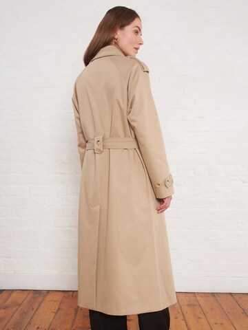 Aligne Between-seasons coat 'Esmeralda' in Beige