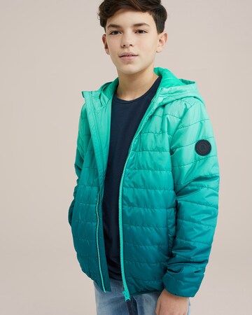 WE Fashion - Chaqueta de entretiempo en azul: frente