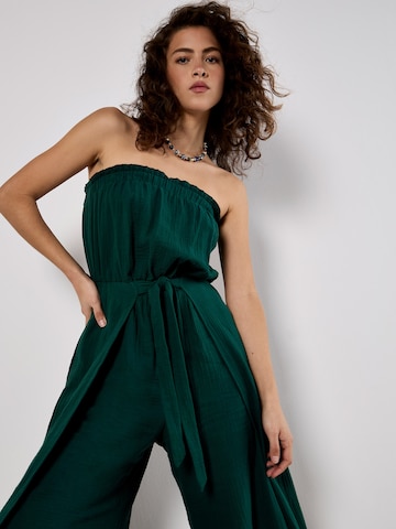 Combinaison Apricot en vert