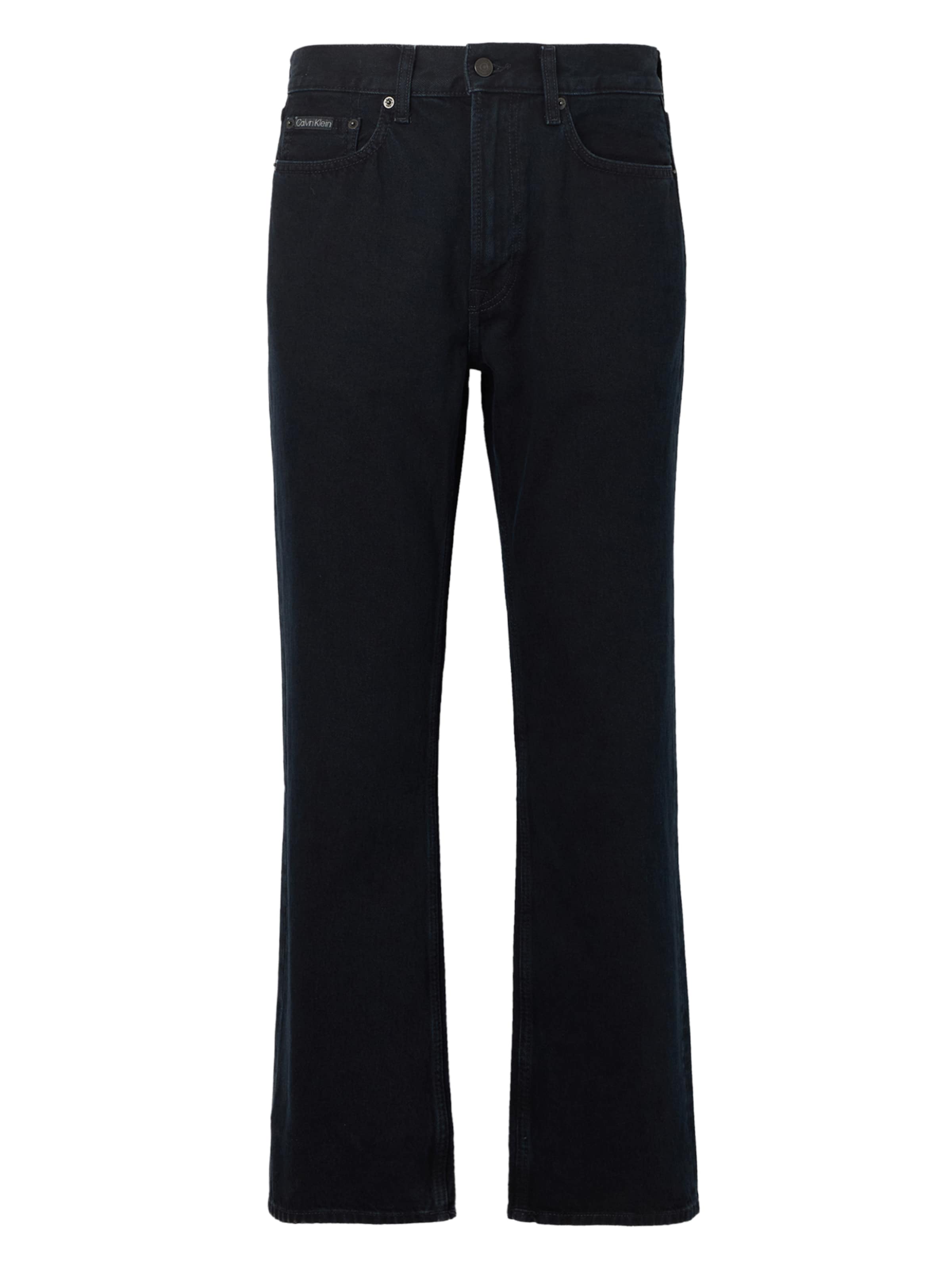 Calvin Klein Jeans Bootcut Jeans i sort: forside