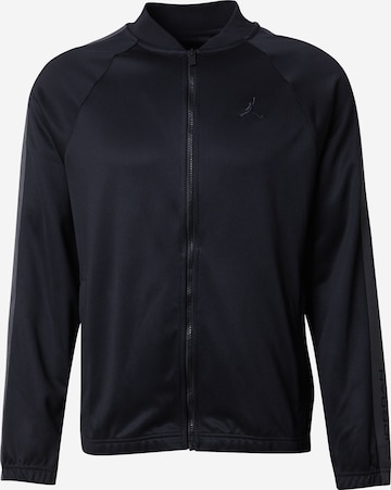 Jordan Кофта на молнии 'Ess' в Черный: спереди