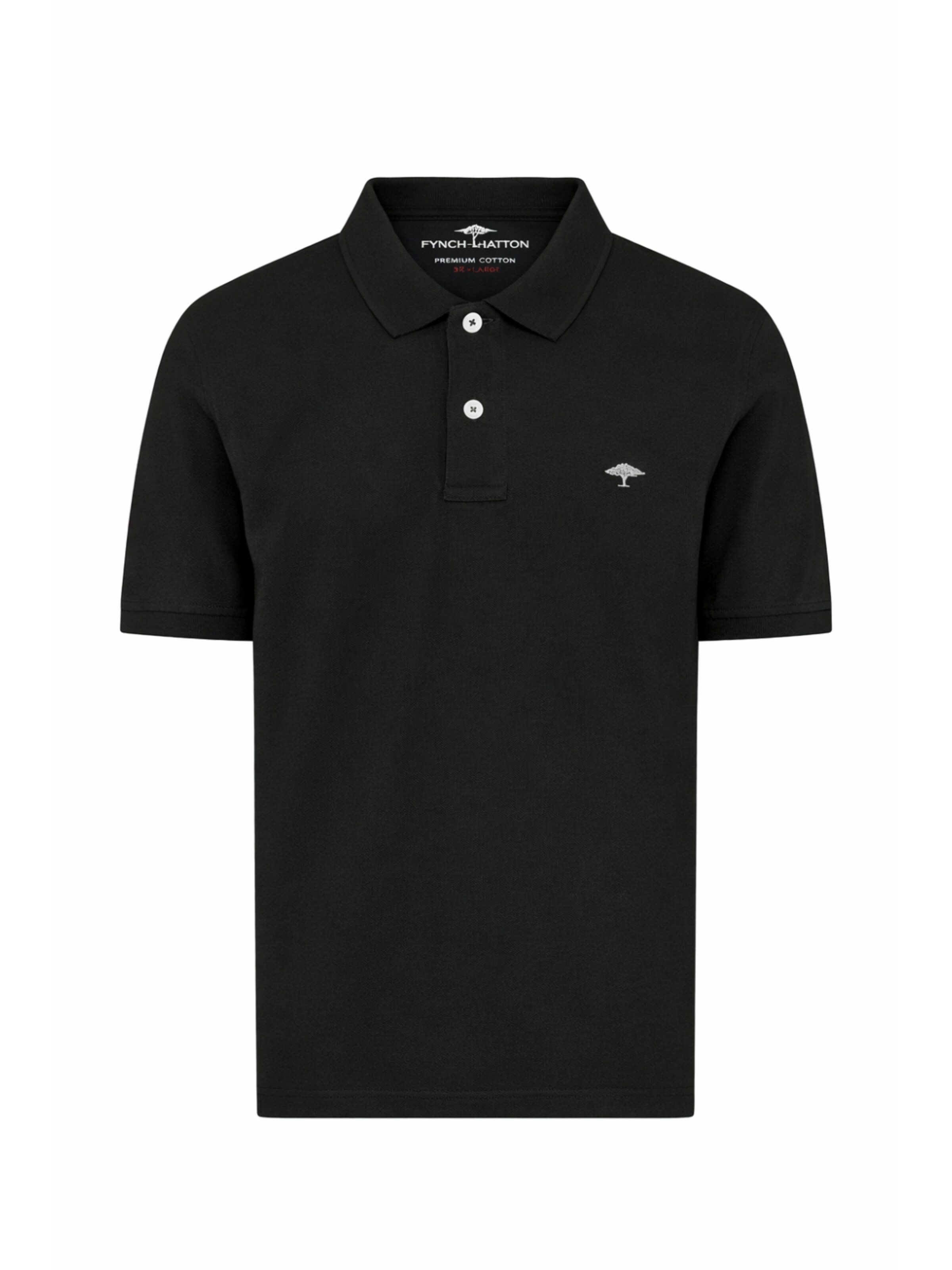Fynch Hatton Shirt in Black: front