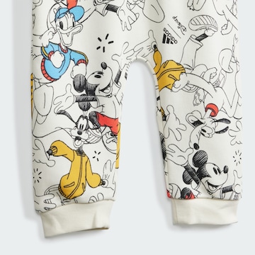 ADIDAS SPORTSWEAR Träningsoverall 'Disney Mickey Mouse' i vit