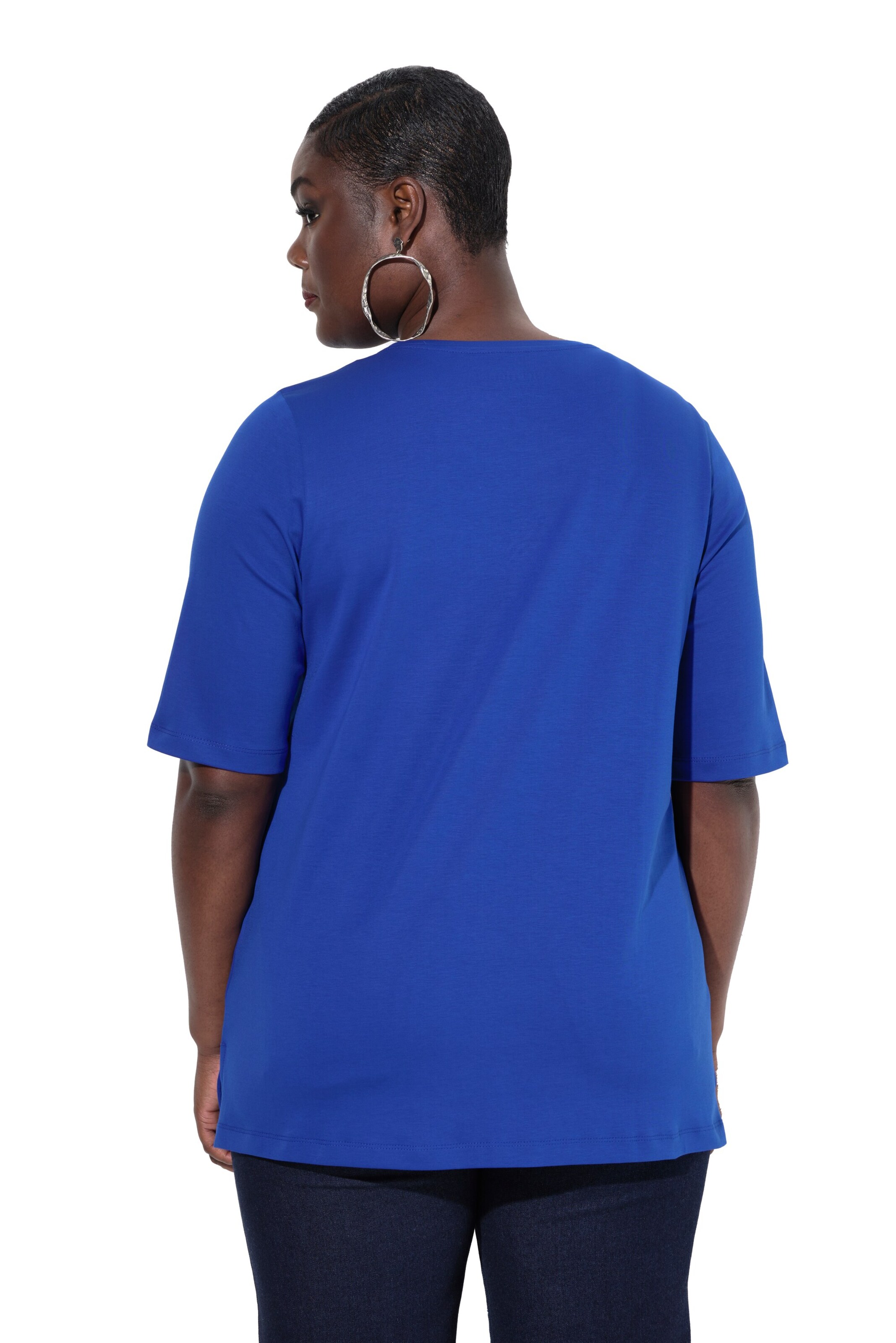Ulla Popken Shirt in Blauw